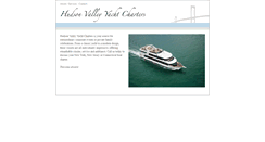 Desktop Screenshot of hudsonvalleyyachtcharters.com